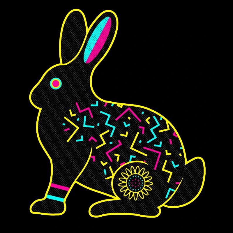 Neon Hase