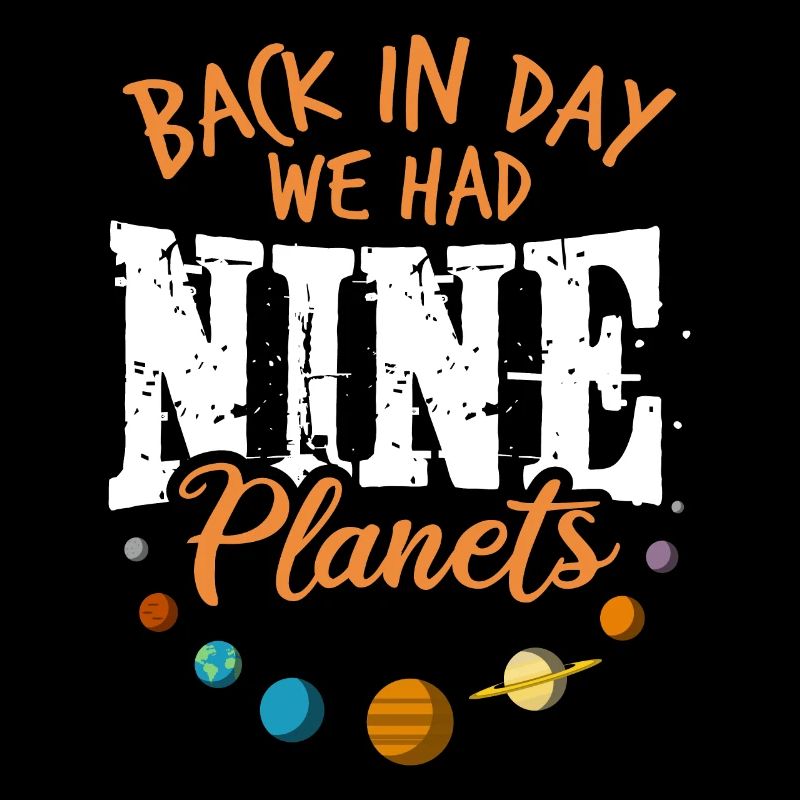 9 planets - Pluto solar system dwarf planet saying