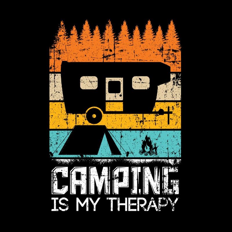 Wohnwagen Retro Camping Camper