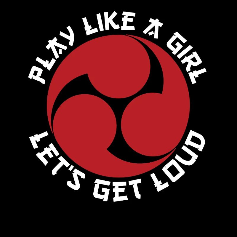 TAIKO MITSUDOMOE RED GRAPHIC Illustration
