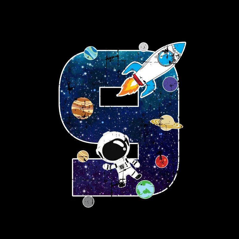 Astronaut 9th birthday