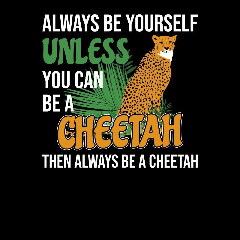 Gepard Lustiger Spruch Geschenkidee Kinder