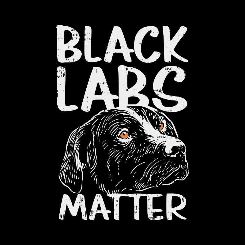 Schwarzer Labrador: Black Labs Matter