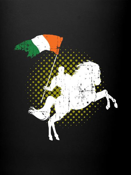 Irlande Cheval cheval drapeau