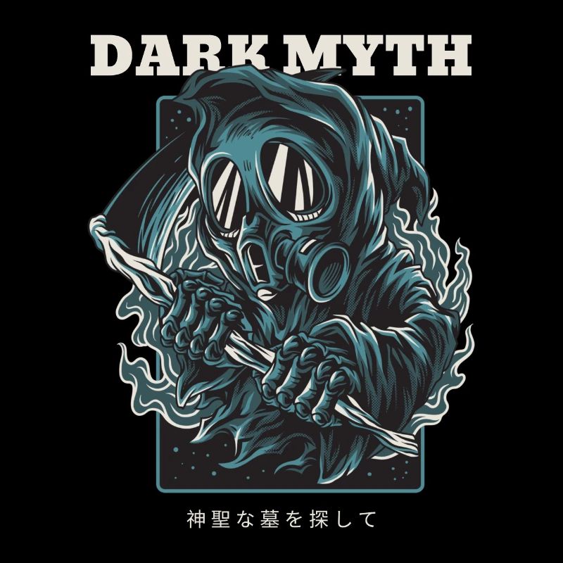 Dark Myth Street Art