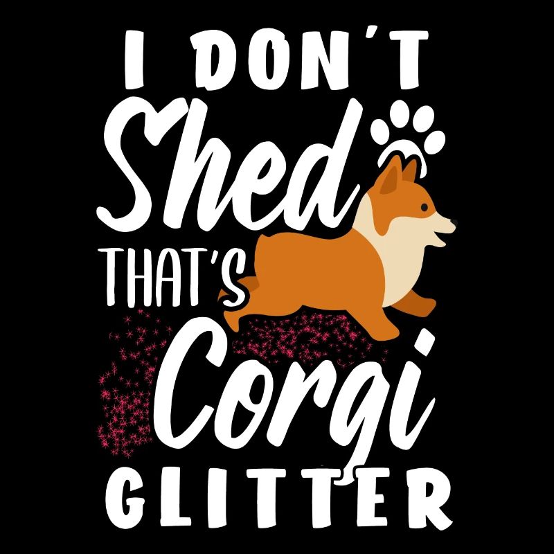 Corgi Glitzer