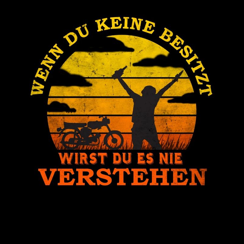 Moped S-51 Simson Ossi Zweitakt Simsonfan Geschenk