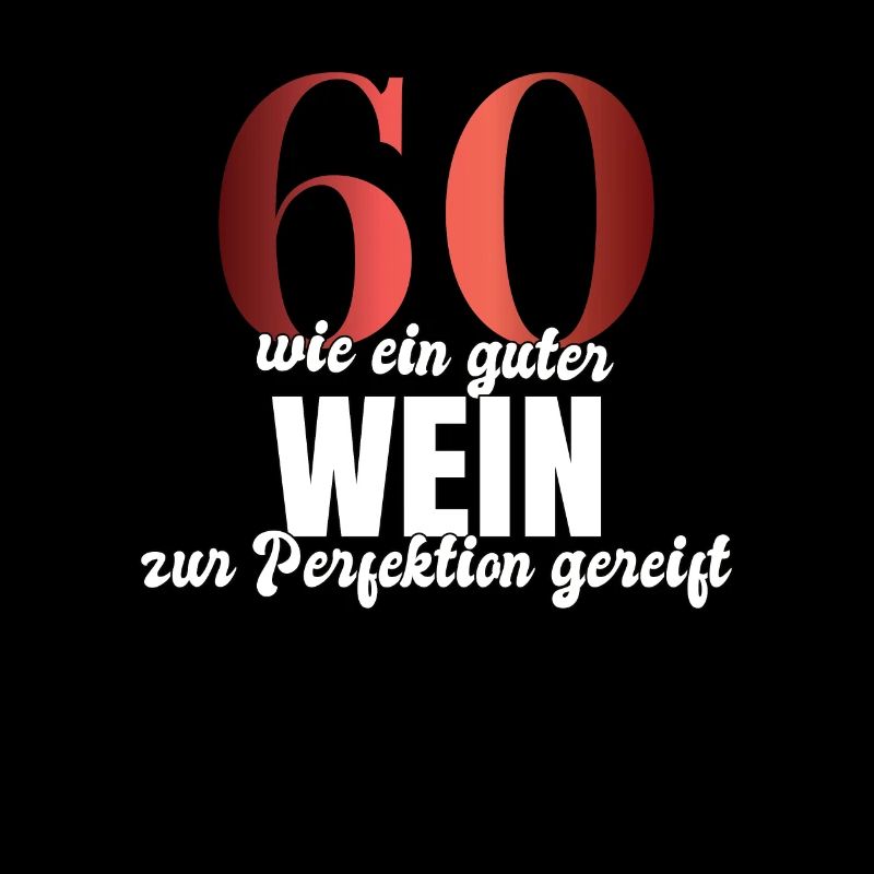 60.Geburtstag Wein Geschenk runder Geburtstag