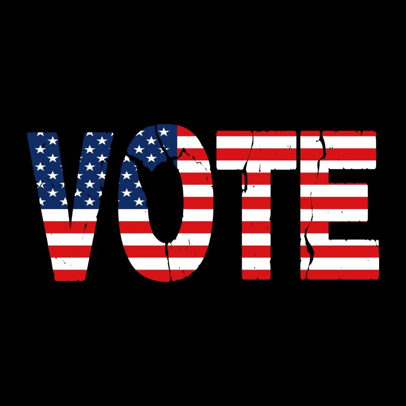 VOTE (American Flag)