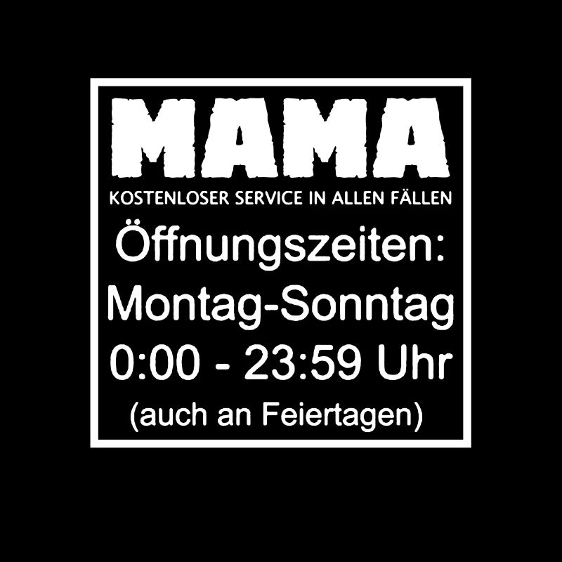 Mama Mutter Geschenk lustig Familienmutter Hote