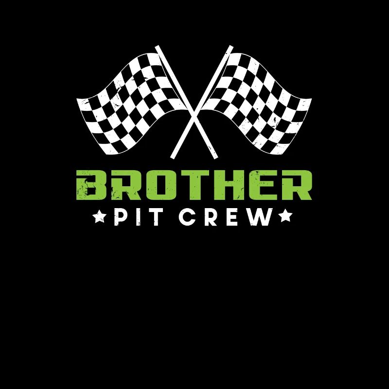 Brother Pit Crew Funny Car Race Birthday Gift