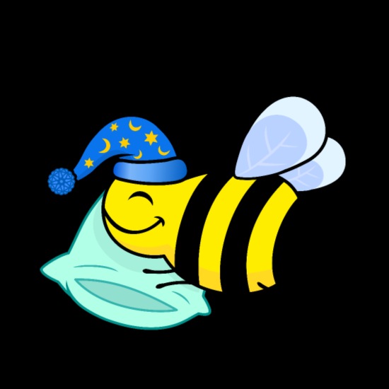 bee tired, funny tired bee cute animals sleep' Mug | Spreadshirt