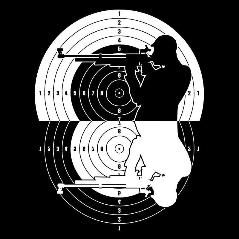 Shooting club target mirroring