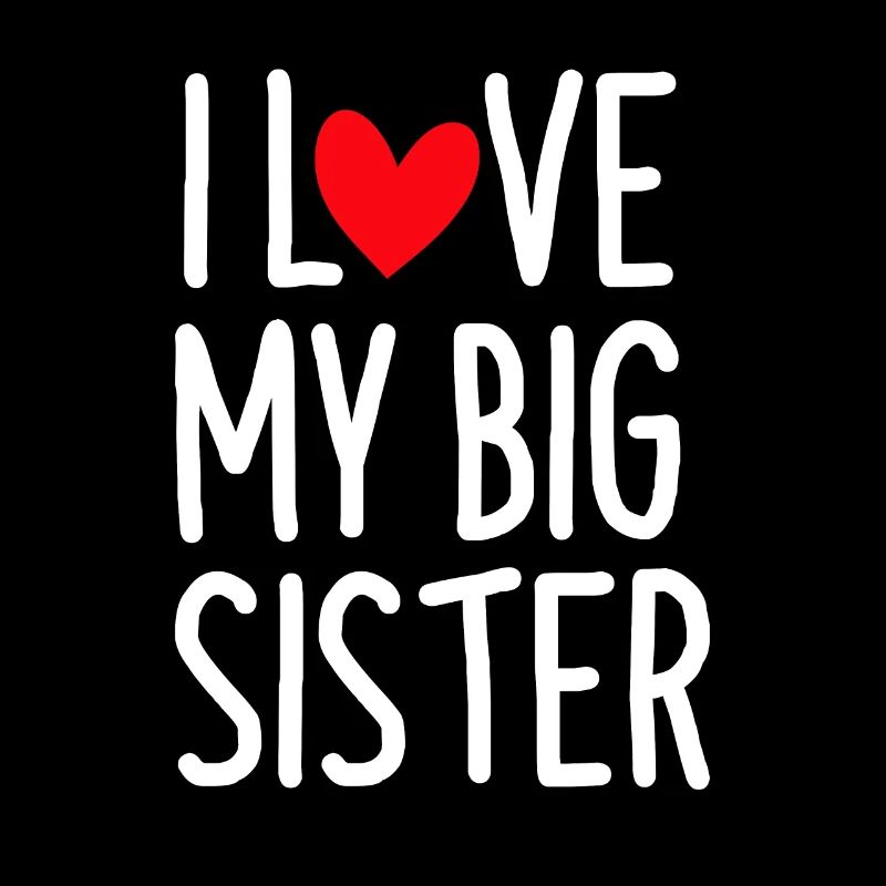 Cute Big Sister Birthday Gift for Elder Sibling