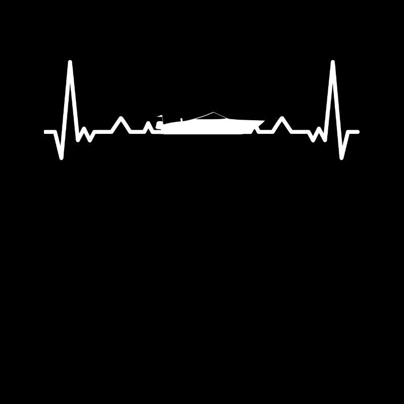 Motorboot Yacht Herzschlag Boot - Geschenk