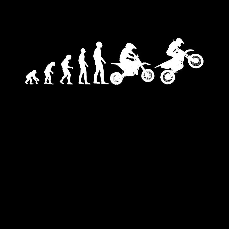 Évolution de la moto des gens - drôle