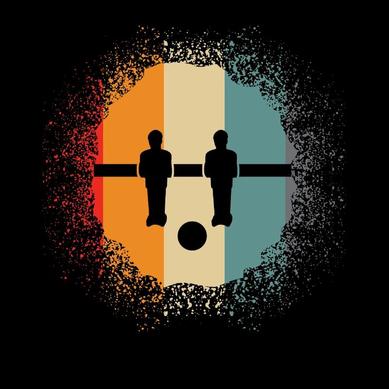 Foosball Table - Retro Table Soccer