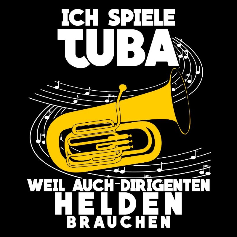 Tuba - lustiger Dirigenten Spruch Witz