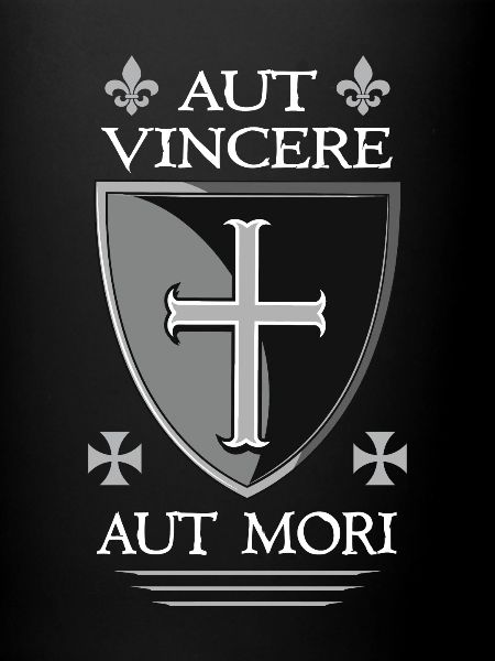Bouclier templier + citation templière