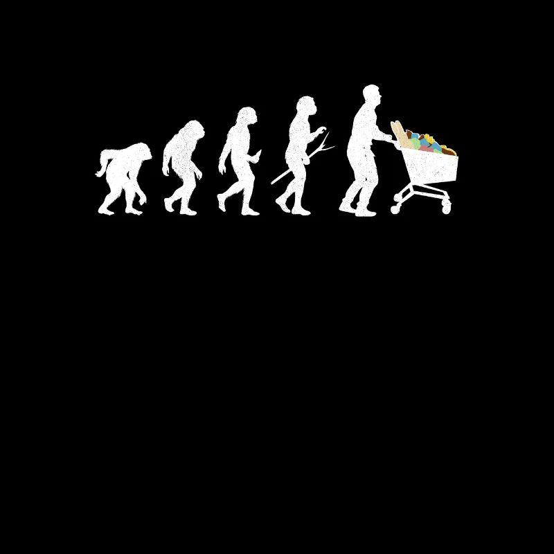 Supermarché panier shopping clients Evolution