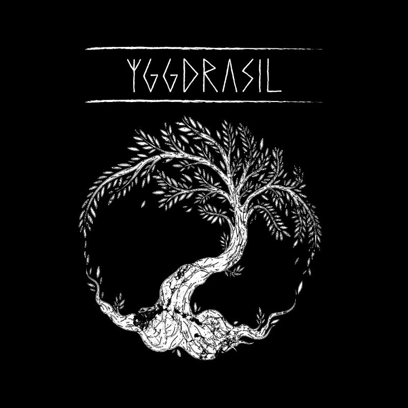 Yggdrasil Baum des Lebens Wikinger Walhalla Odin