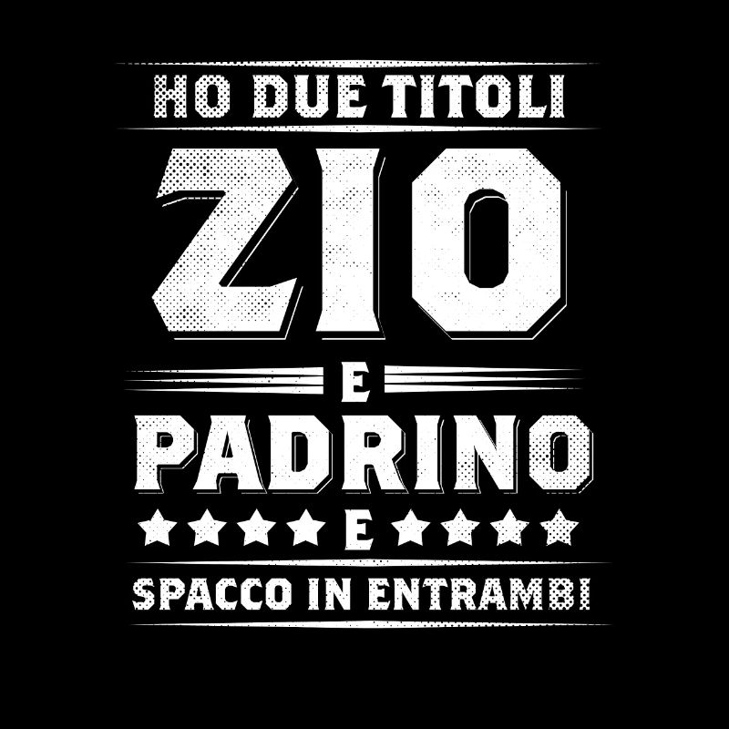 Ho due titoli zio e padrino e spacco in entrambi