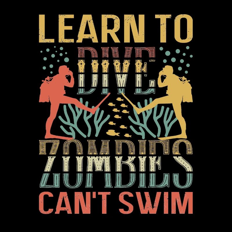 Lerne Tauchen Tauchen Geschenk
