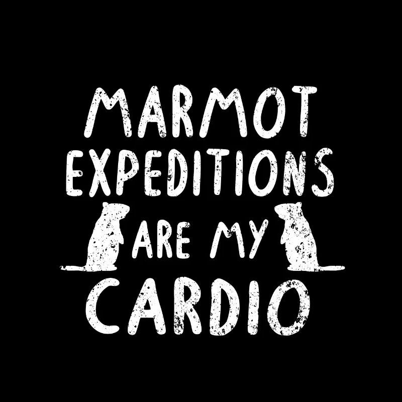 Marmotte photo sort vintage rétro kardio design