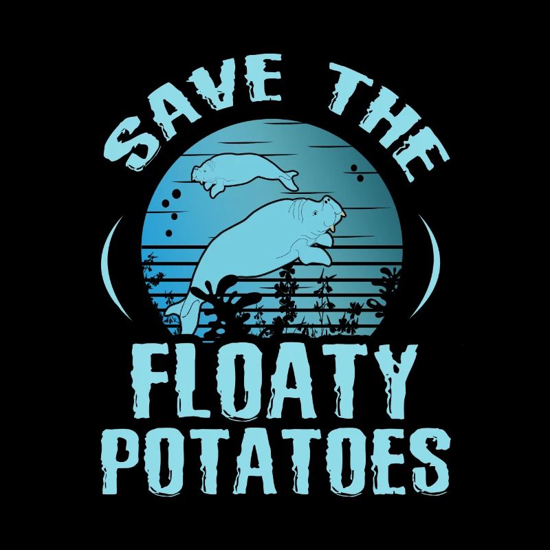 Save The Floaty Potatoes Manatee La protection des animaux