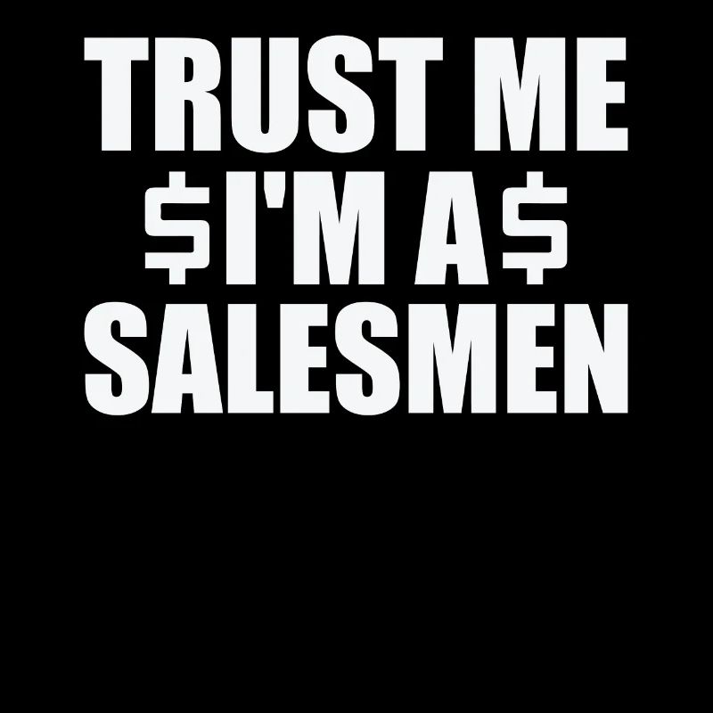 Lustige Verkäufer Geschenkidee