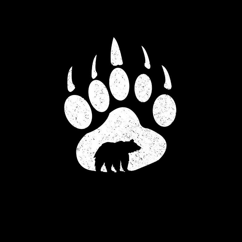 Bear Hiking Bears Gift Tracks