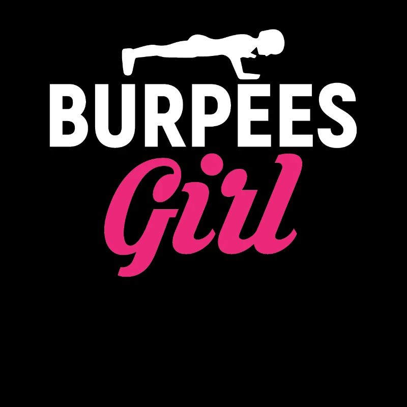 Burpees Girl Formation à intervalles Burpees Pompes