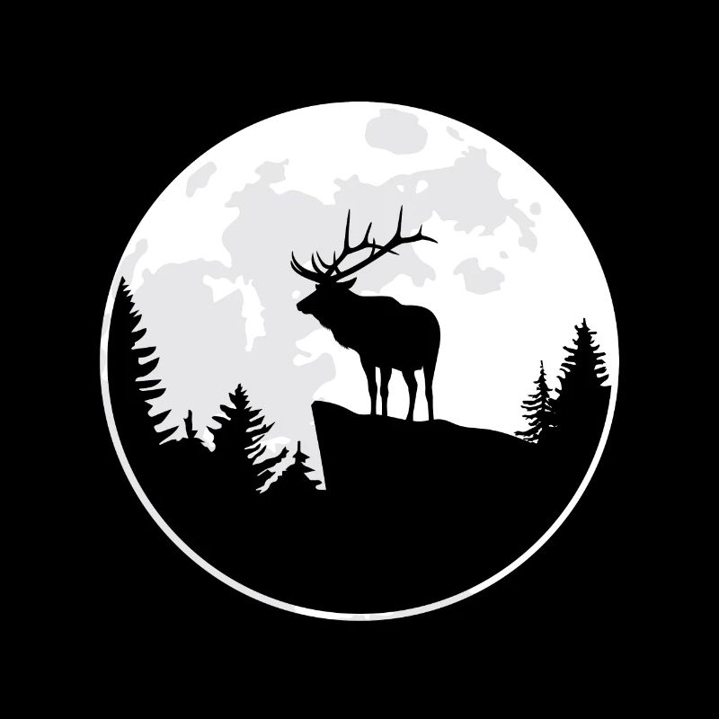 Moose Gift Deer Wild Nature Forest Deer