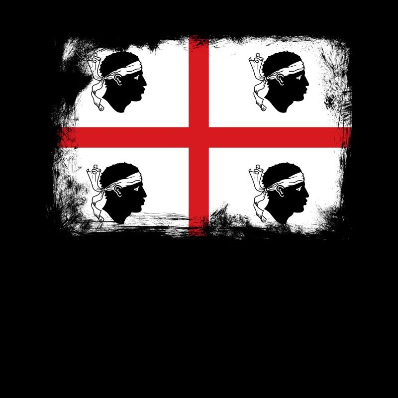 Sardaigne Sardegna drapeau Sardinia