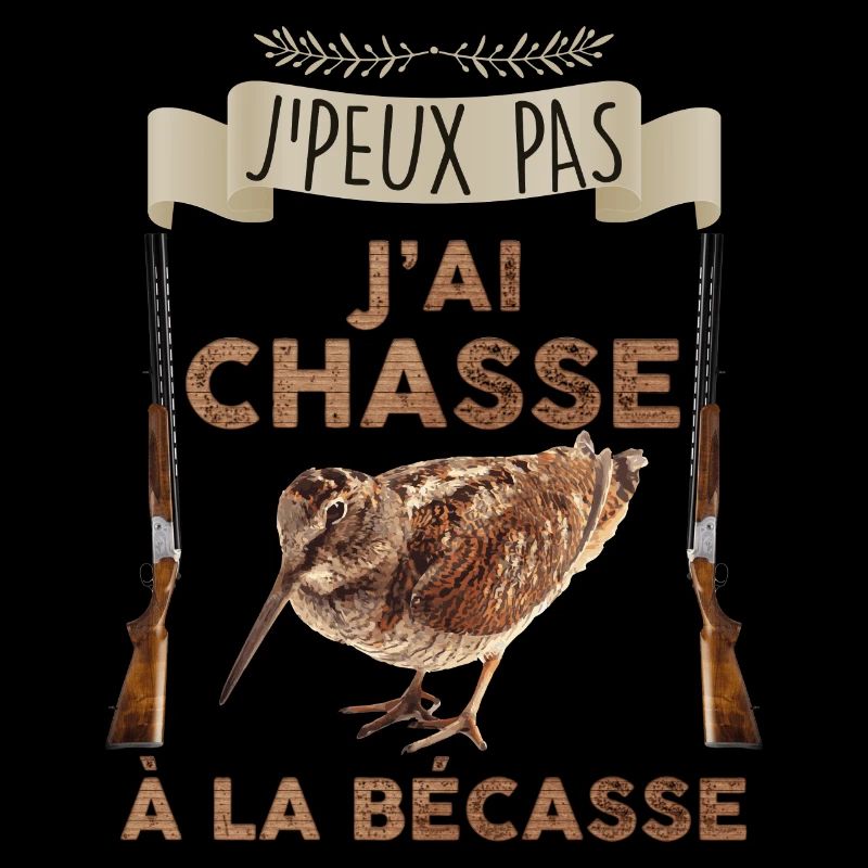 Chasseur de Bécasse chasse idée cadeau