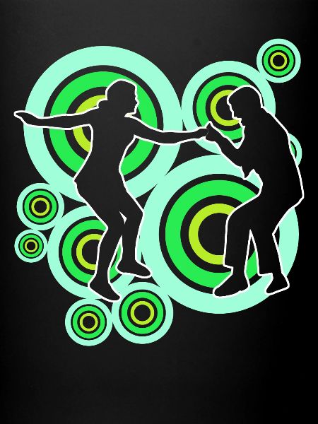 Boogie Woogie Retro Danseur