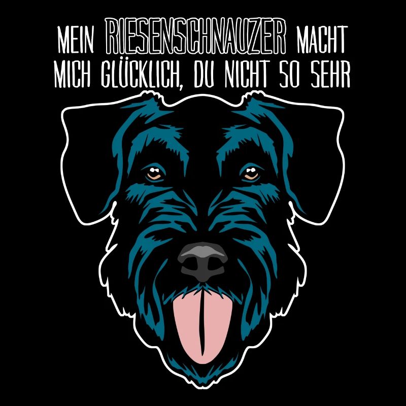 Riesenschnauzer Spruch Hunde Schnauzer