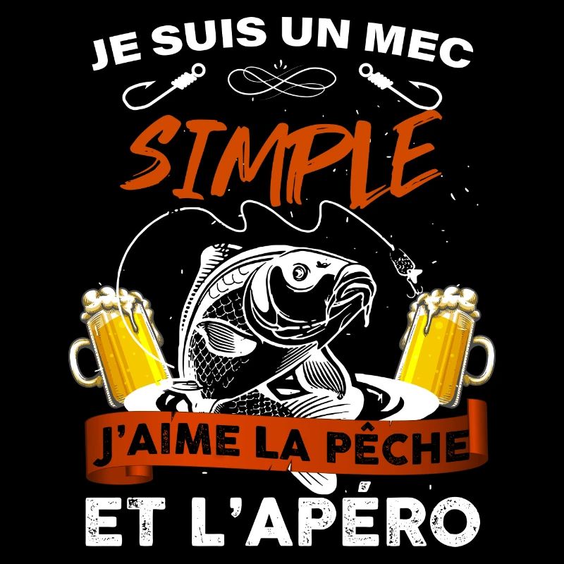 Mec simple pêche et apéro le bonheur