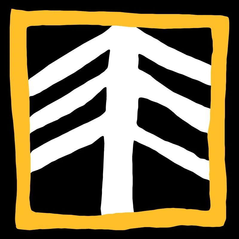 Symbole de sapin - Rune d’arbre - VECTOR