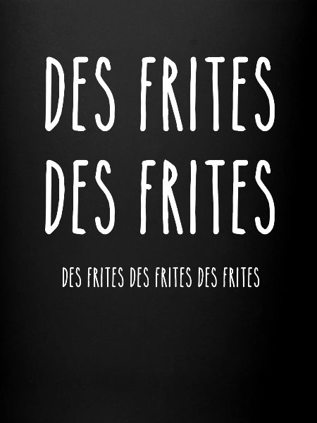 frites des frites humour