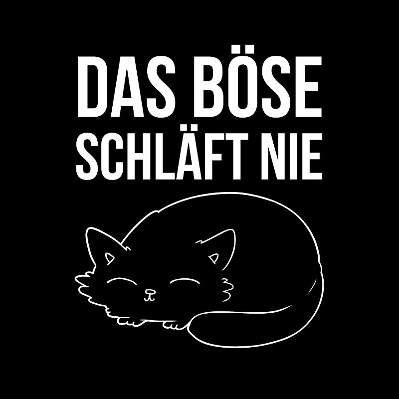 Das Böse schläft nie Katze Katzen