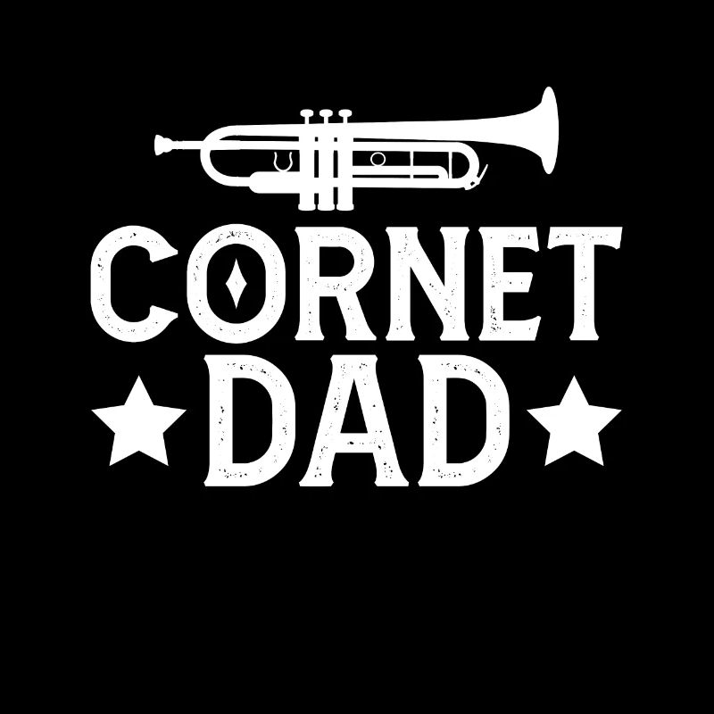 Cornet Dad Professeur de trompette Corniste Cornet