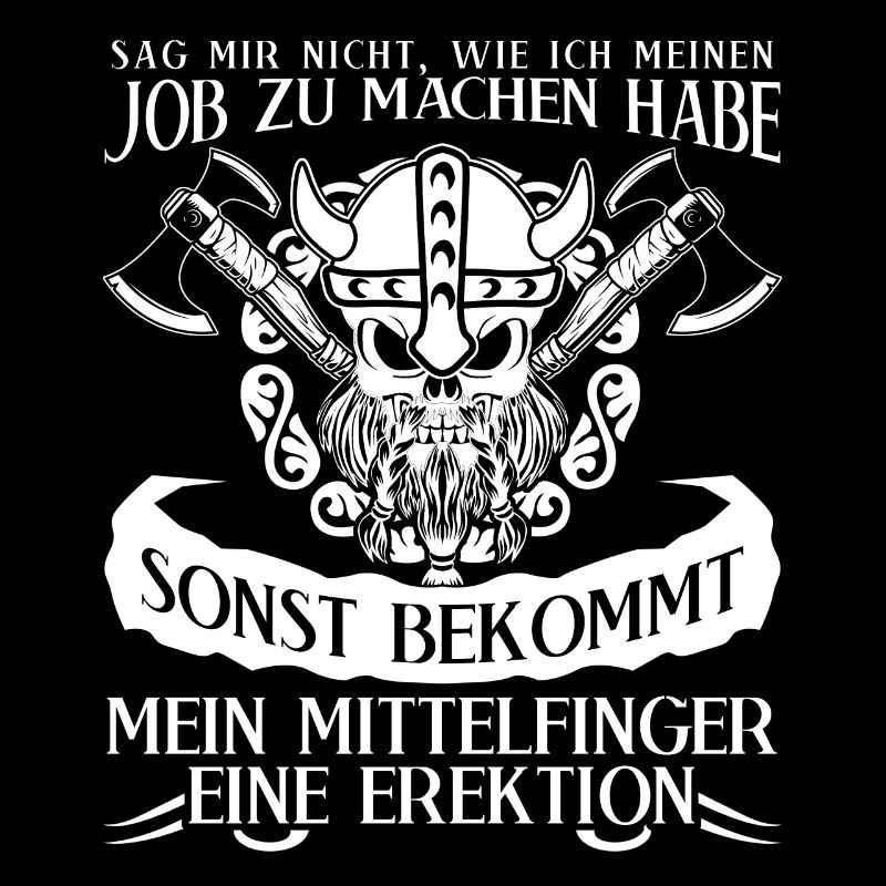 Wikinger Mittelfinger Odhin Valhalla
