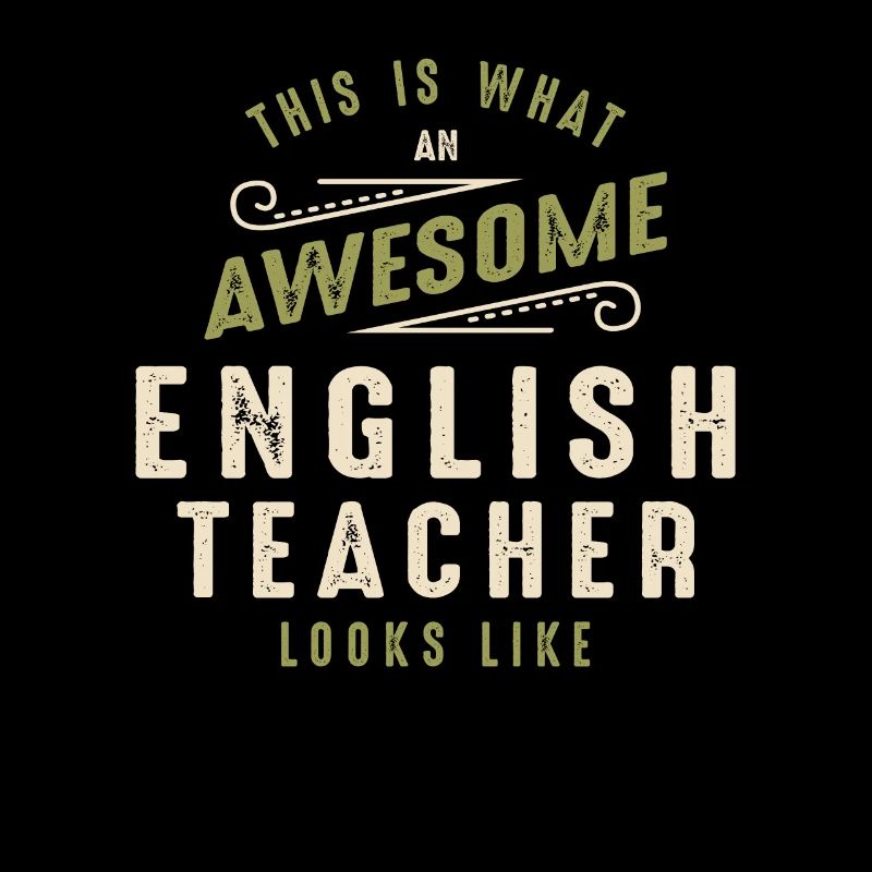 Drôle génial professeur d’anglais Profession