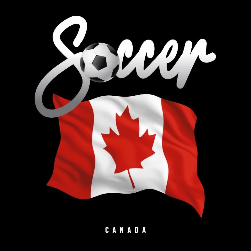 Canada Soccer - Canadian Flag