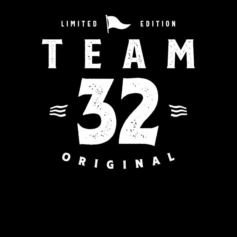 32. Geburtstag Team 32 Jahre alt
