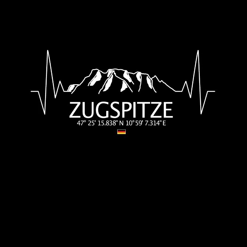 Zugspitze Mountain Heartbeat ECG Frequency Pulse