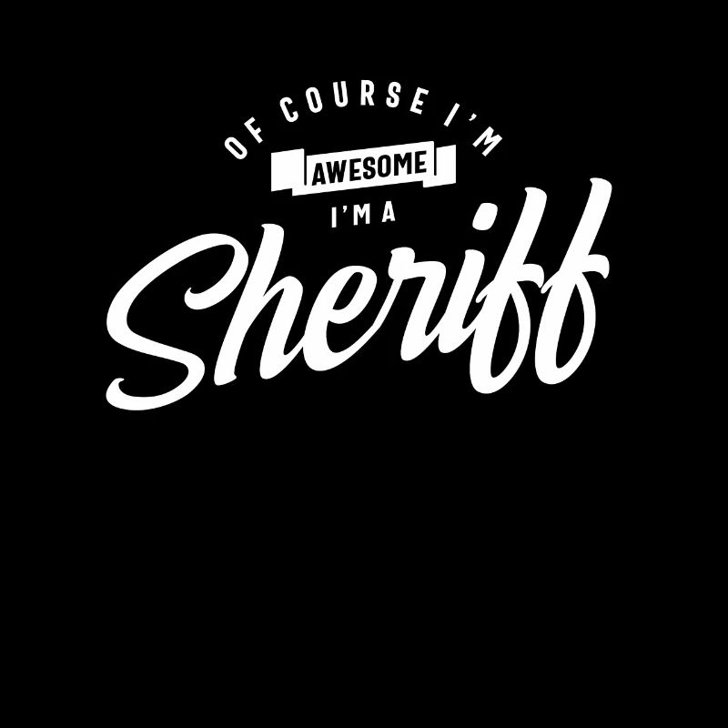 Sheriff Job Occupation Verjaardagswerker
