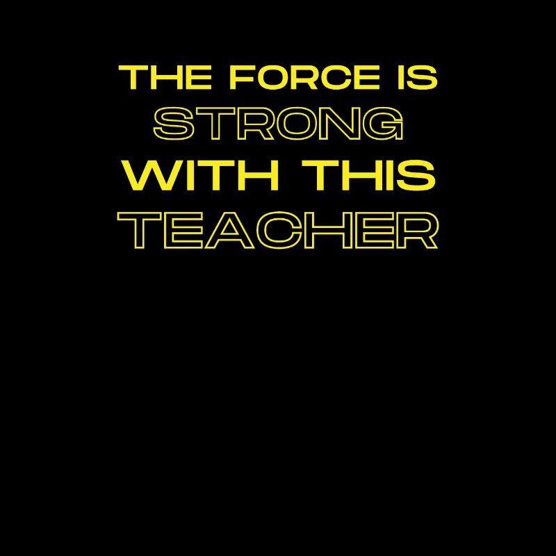 The force is strong with this teacher