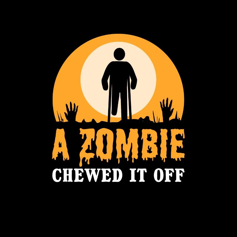 A Zombie Chewed It Off Amputee Amputation